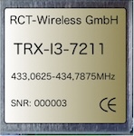 Transceiver 433MHz/10mW ETSI-EN 300-220
